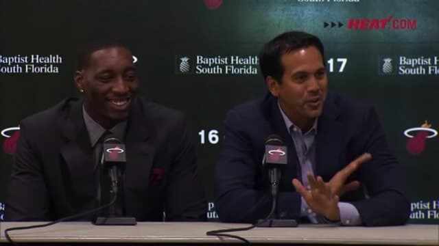 Bam Adebayo - Erik Spoestra - Pat Riley - Miami Heat