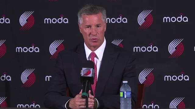 Neil Olshey - Damian Lillard - CJ McCollum - Jusuf Nurkic - Brook Olzeldam - Portland Trail Blazers