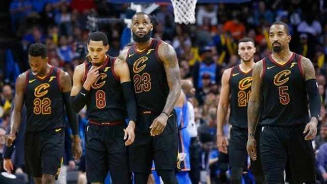 Cleveland Cavaliers - LeBron James - Kevin Love - Jr Smith