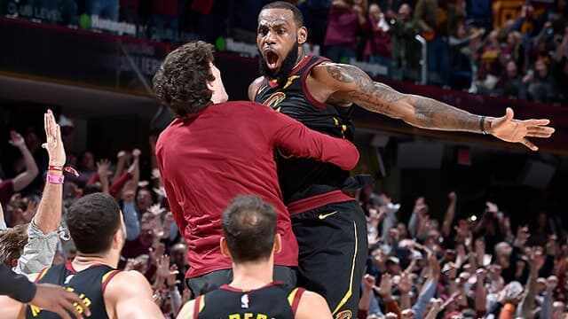 Cleveland Cavaliers - LeBron James - Toronto Raptors - Oklahoma City Thunder - Russell Westbrook