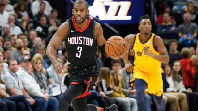 Houston Rockets - James Harden - Chris Paul - Utah Jazz - Donovan Mitchell