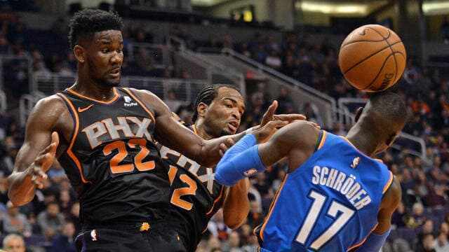 Deandre Ayton - Phoenix Suns - T.J Warren - Joel Embiid - Philadelphia Sixers