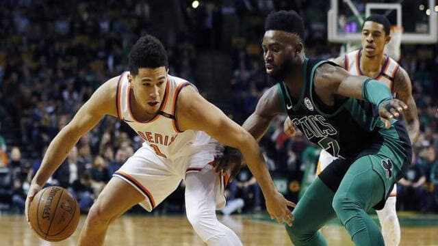 Phoenix Suns - Devin Booker - Igor Kokoskov - Boston Celtics - Kyrie Irving