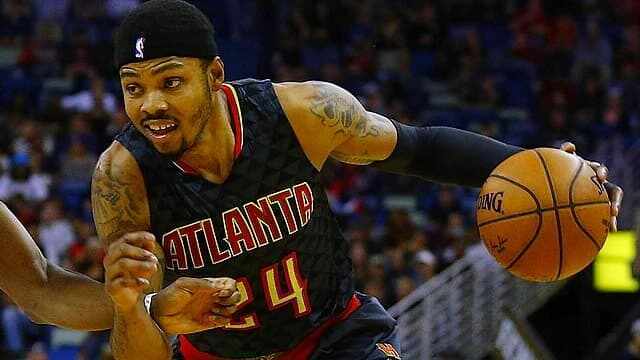 Kent Bazemore - Ryan Anderson - Houston Rockets - Atlanta Hawks