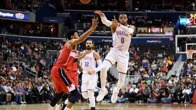 Russell Westbrook - Wilt Chamberlain - Oklahoma City Thunder