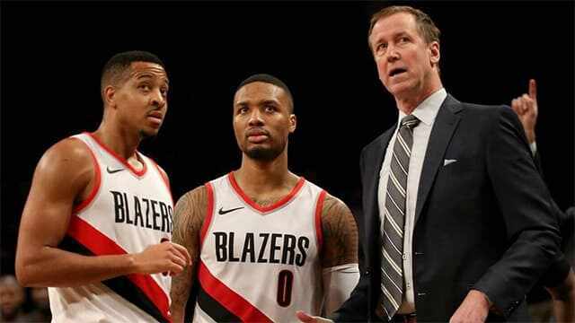 Damian Lillard - CJ McCollum - Terry Stotts - Portland Trail Blazers - Jusuf Nurkic