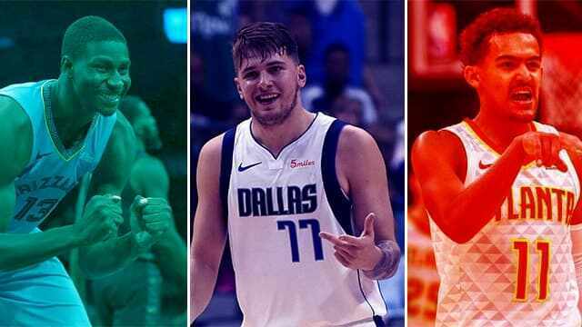 Luka Doncic - Trae Young - Jaren Jackson Jr - Deandre Ayton - Dallas Mavericks - Atlanta Hawks - Memphis Grizzlies - Phoenix Suns