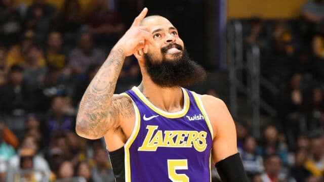 Tyson Chandler - Magic Johnson - Los Angeles Lakers