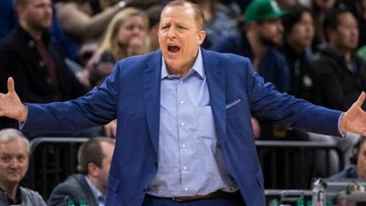 LeBron James - Tom Thibodeau - Los Angeles Lakers