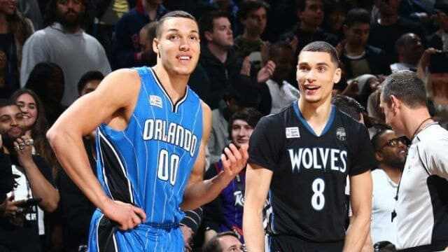 Slam Dunk Contest - Aaron Gordon - Zach LaVine