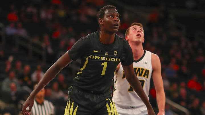 Bol Bol - Manute Bol - Oregon Ducks - Atlanta Hawks
