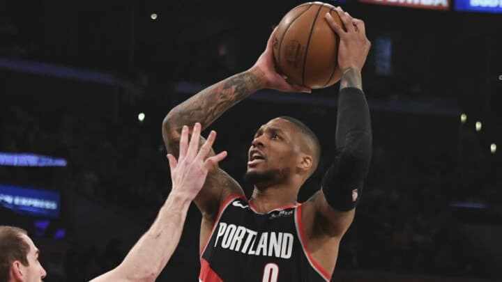 Damian Lillard - Cj McCollum - Enes Kanter - Portland Trail Blazers - Russell Westbrook - Paul George - Steven Adams - Oklahoma City Thunder