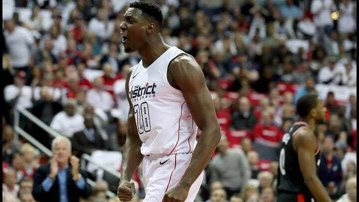 Ian Mahinmi - Washington Wizards - Thomas Bryant - John Wall - Bradley Beal