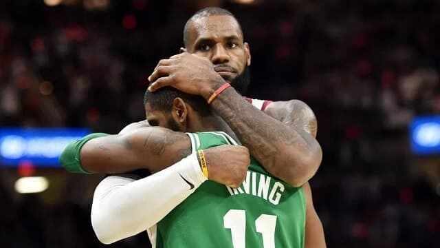 Kyrie Irving - LeBron James - Boston Celtics