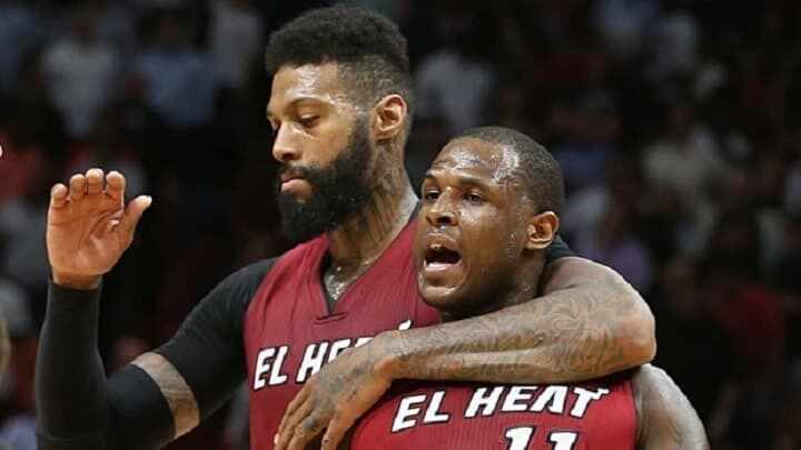 Dion Waiters - James Johnson - Miami Heat - J.R. Smith