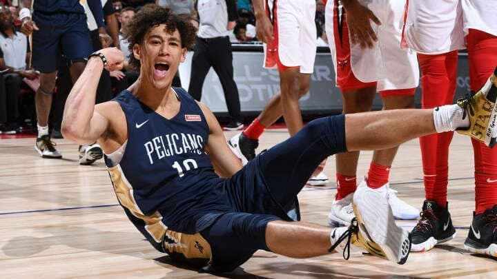 Summer League - Zion Williamson - Jaxson Hayes - New Orleans Pelicans - Boston Celtics - San Antonio Spurs