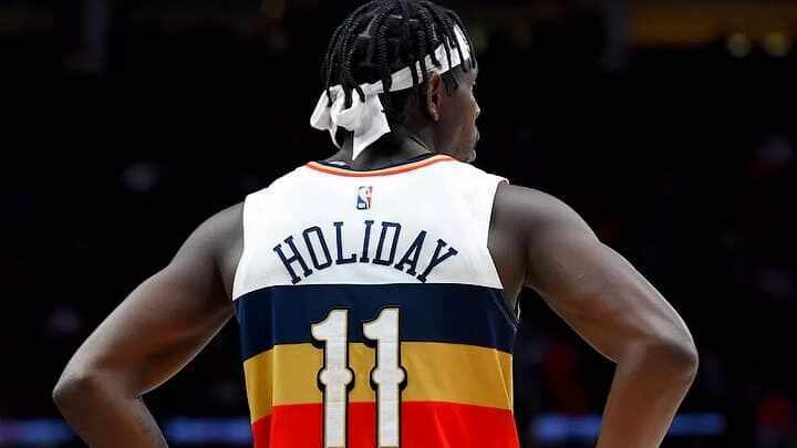 New Orleans Pelicans - Jrue Holiday - Frank Jackson