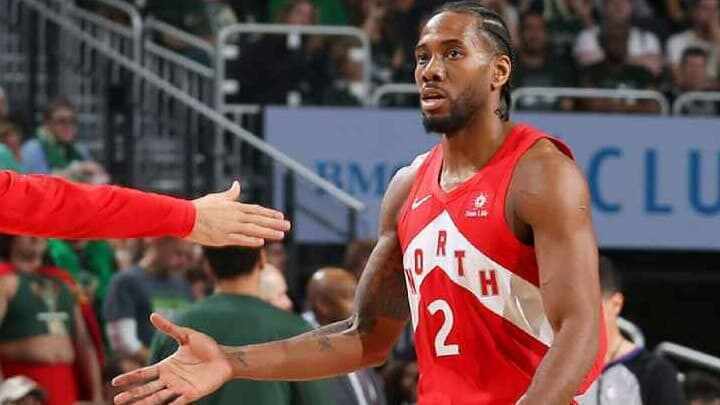 Kawhi Leonard - Toronto Raptors - Giannis Antetokounmpo - Milwaukee Bucks