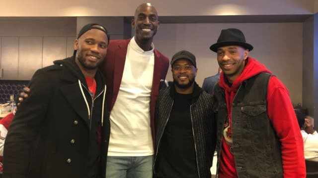 Didier Drogba - Thierry Henry - Patrice Evra - Kevin Garnett