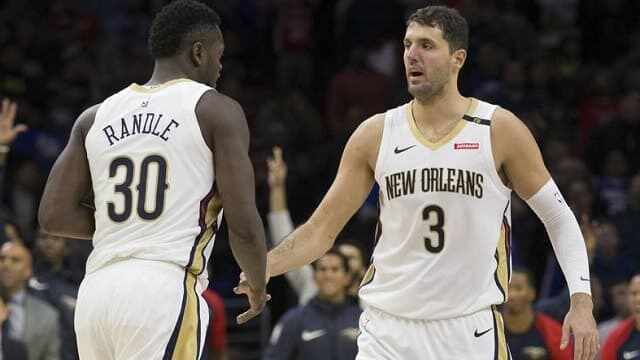New Orleans Pelicans - Nikola Mirotic - E'Twaun Moore - Julius Randle