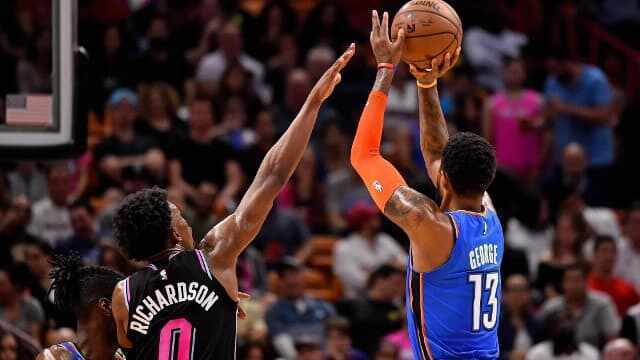 James Harden - Houston Rockets - Paul George - Oklahoma City Thunder