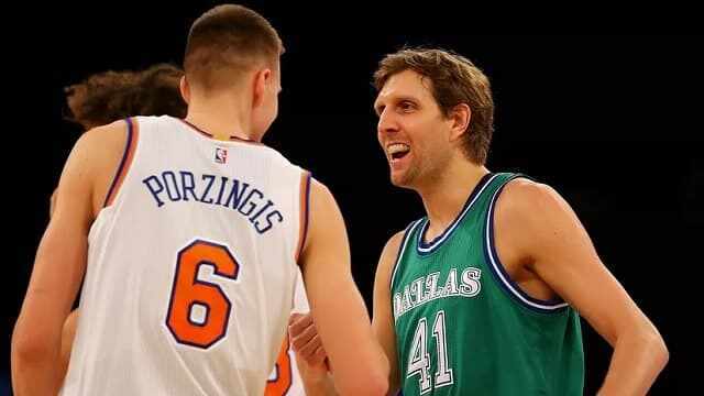Kristaps Porzingis - Luka Doncic - Tim Hardaway jr - Dallas Mavericks - New York Knicks