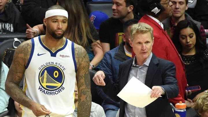 DeMarcus Cousins - Steve Kerr - Golden State Warriors