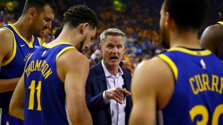 Steve Kerr - Stephen Curry - Golden State Warriors - Toronto Raptors - NBA Finals