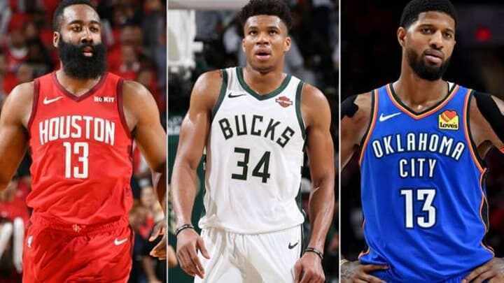 Giannis Antetokounmpo - James Harden