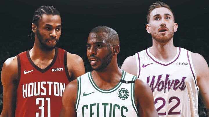 Chris Paul - Andrew Wiggins - Gordon Hayward - Houston Rockets - Boston Celtics - Minnesota Timberwolves