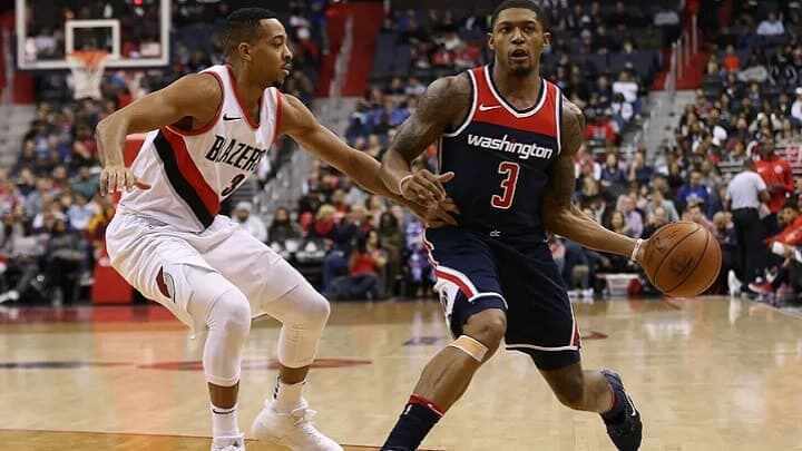 Portland Trail Blazers - Washington Wizards - Rodney Hood - CJ Miles