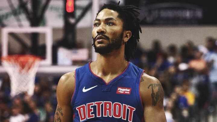Derrick Rose - Detroit Pistons - Chicago Bulls - Los Angeles Lakers