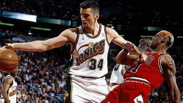 Buddy Jeannette - World B. Free - Roy McPipe - Purvis Short - Frank Brickowski