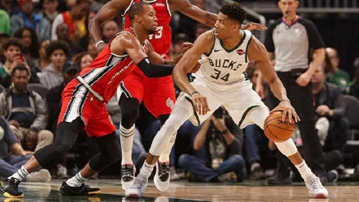 Giannis Antetokounmpo - Milwaukee Bucks - Carmelo Anthony - CJ McCollum - Portland Trail Blazers - New Orleans Pelicans