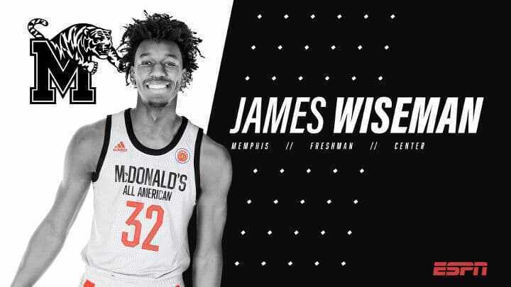 Memphis Tigers - James Wiseman - Penny Hardaway