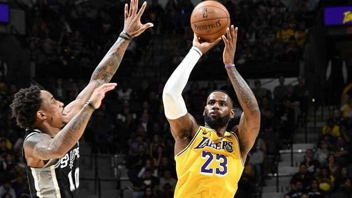 LeBron James - San Antonio Spurs - Los Angeles Lakers