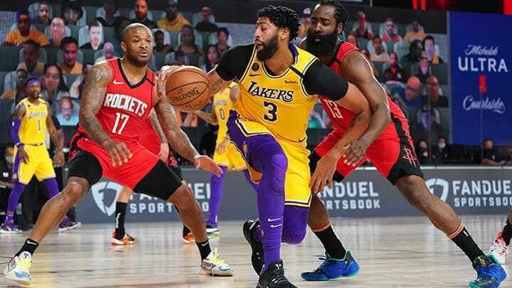 LeBron James - Anthony Davis - Los Angeles Lakers - James Harden - Russell Westbrook - Houston Rockets