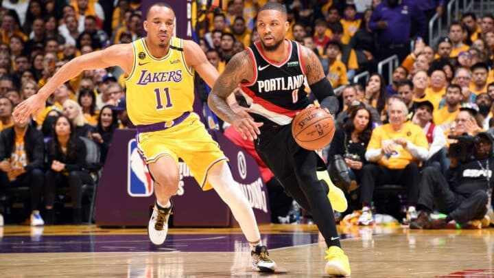 Los Angeles Lakers - LeBron James - Chicago Bulls - Zach LaVine - Damian Lillard - Houston Rockets - James Harden - Portland Trail Blazers