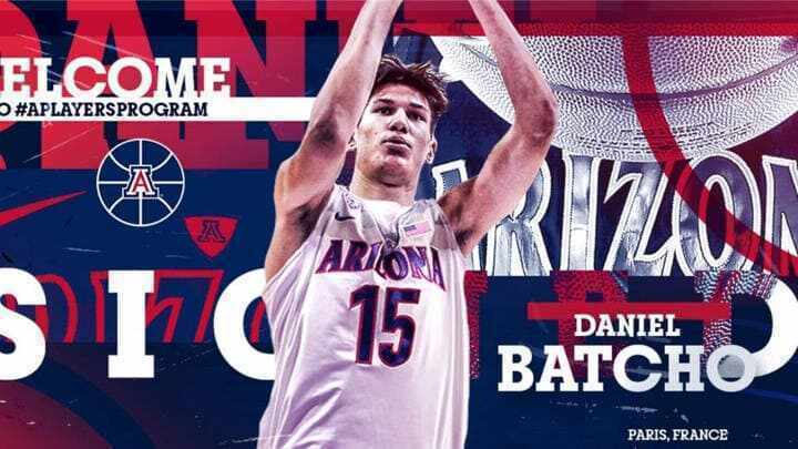 Daniel Batcho - Arizona Wildcats - Sean Miller - Nico Mannion