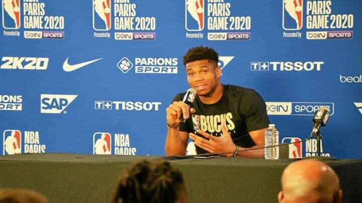 NBA Paris - Charlotte Hornets - Milwaukee Bucks - Giannis Antetokounmpo