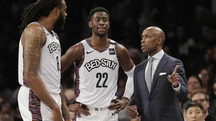 Jacque Vaughn - Brooklyn Nets - Sean Marks