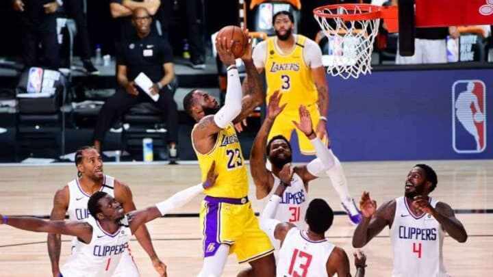 Los Angeles Lakers - LeBron James - Anthony Davis - Utah Jazz - Rudy Gobert