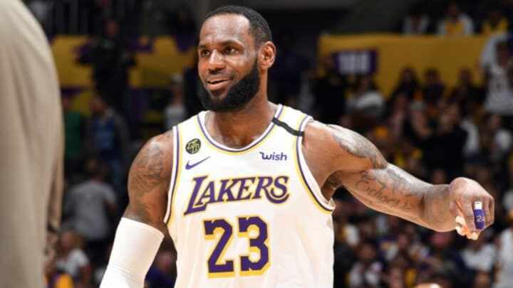 Los Angeles Lakers - Boston Celtics - Jayson Tatum - LeBron James - Anthony Davis