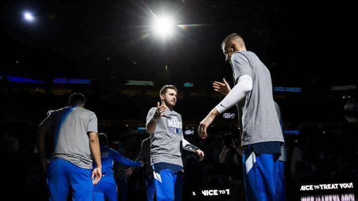 NBA Playoffs - Orlando - Adam Silver - Dallas Mavericks - Luka Doncic - Kristaps Porzingis