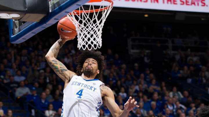Nick Richards - Kentucky Wildcats - Tyrese Maxey - Devin Booker