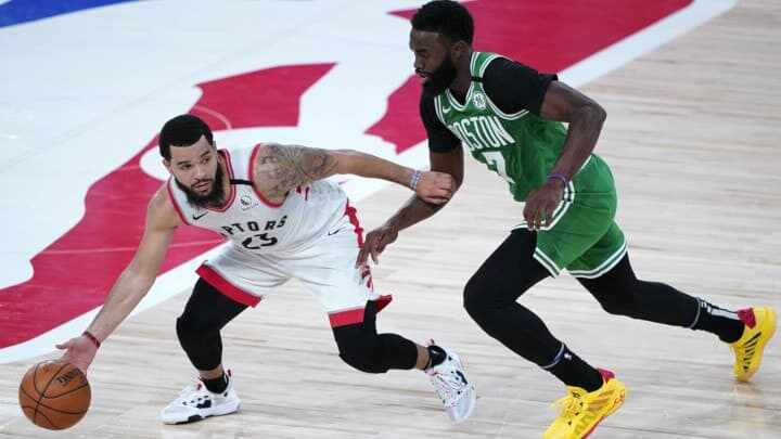 Jaylen Brown - Kemba Walker - Jayson Tatum - Boston Celtics - Toronto Raptors