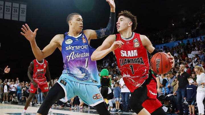 Australie - Lamelo Ball - RJ Hampton - Marcous Louzada - Terry Armstrong - Draft
