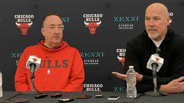 Chicago Bulls - Gar Forman - John Paxson - Jim Boylen