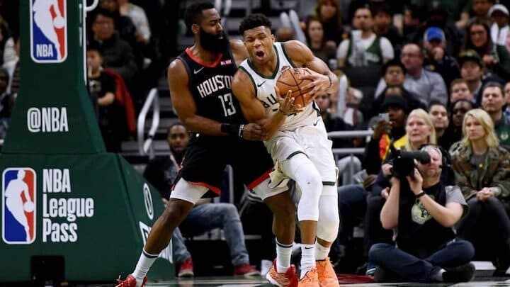 Houston Rockets - Milwaukee Bucks - James Harden - Giannis Antetokounmpo