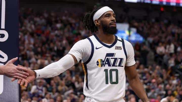 Mike Conley - Devin Booker - Utah Jazz - All Star Game 2021